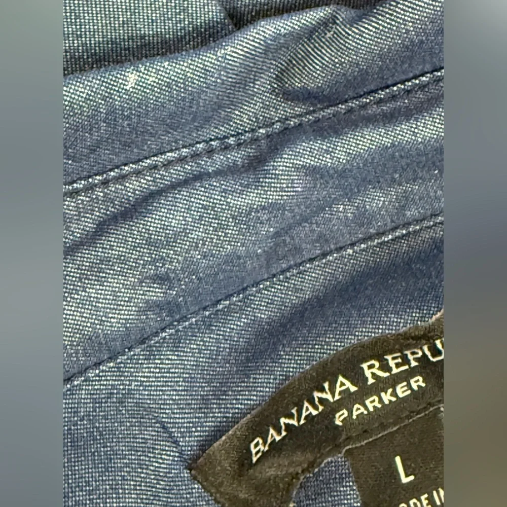 Banana Republic Parker Blue button down Oversized Shirt (read description)
